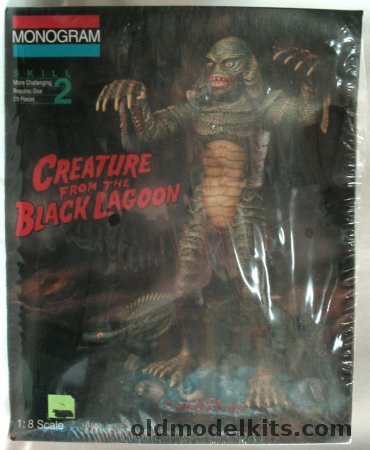 Monogram 1/8 Creature from the Black Lagoon - (ex Aurora), 6490 plastic model kit
